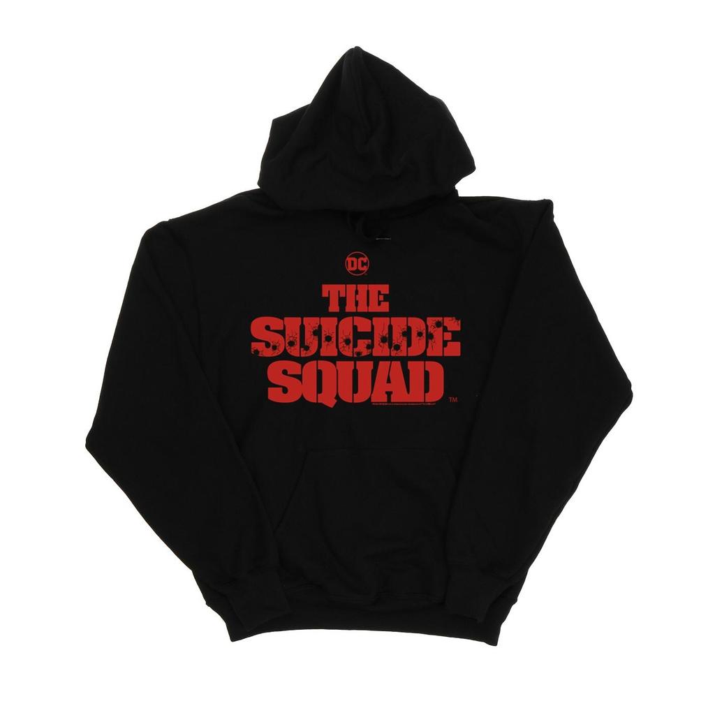 DC Comics Womens/Ladies The Suicide Squad Movie Logo Hoodie