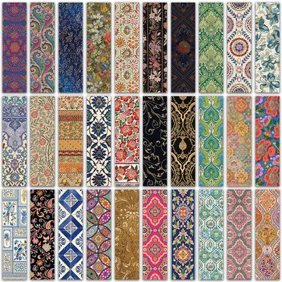 30pcs Classical Pattern Bookmark New Chinese Style Reading Page Book Mark Card Book Notes Diary Mark Student Gift Message Card