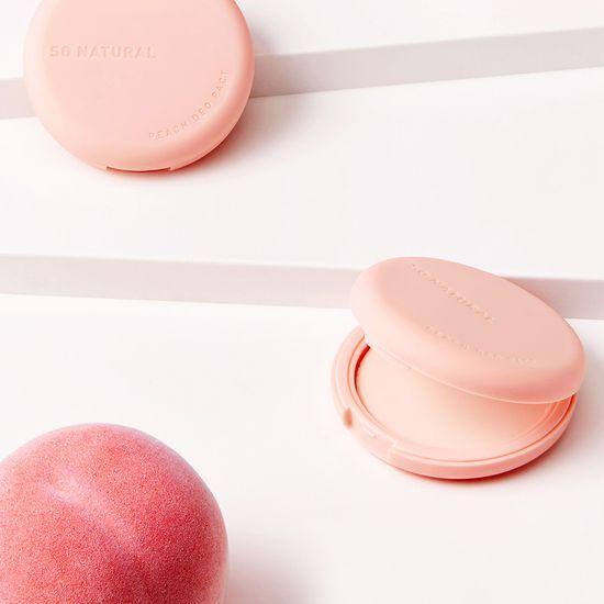 So Natural Powder Forum Peach Deo Pact 10g Promotion (+ Free Puff)