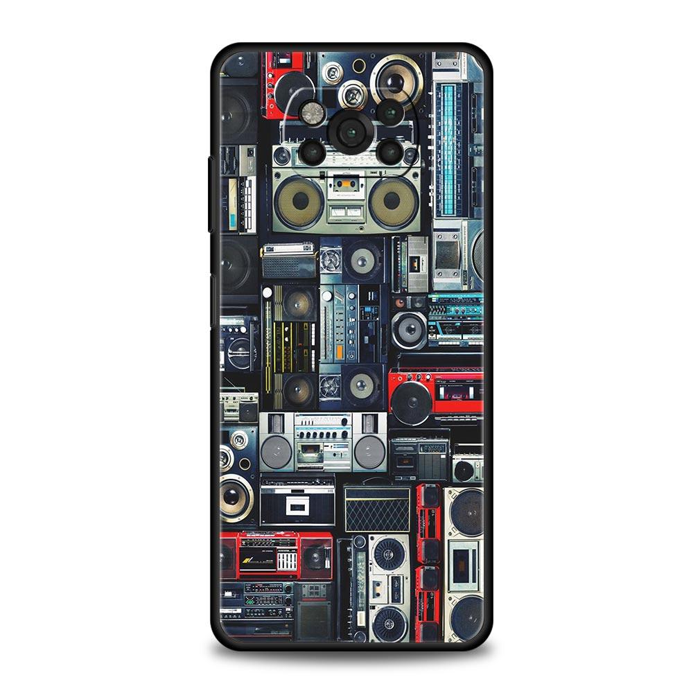 

Phone Case for Xiaomi Poco F7 F6 F5 F4 F3 X7 X6 X5 X4 X3 NFC M4 C51 C55 GT 5G Soft TPU Cover Capas Inside Circuit Board Fundas Poco X4 Pro 5G