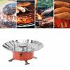 Multi-Level Cyclone Flame Camping Stove Metal Foldable Burner Portable Gas Stove  Picnic