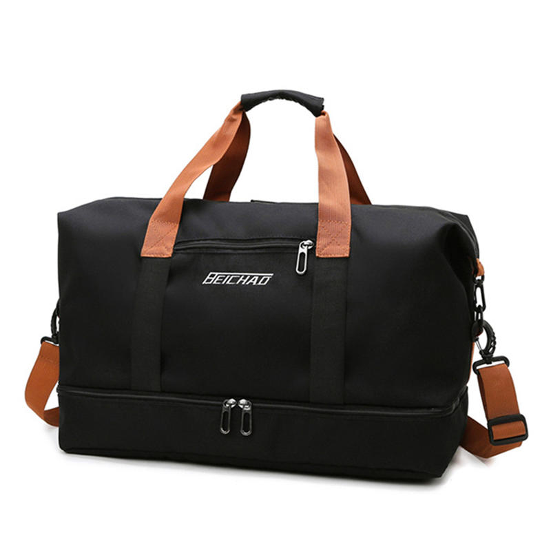 Fitness Bag Men and Women Casual Shoulder Crossbody Handbag Dry Wet Separation Large Capacity Travel Bag Outdoor Luggage Bags