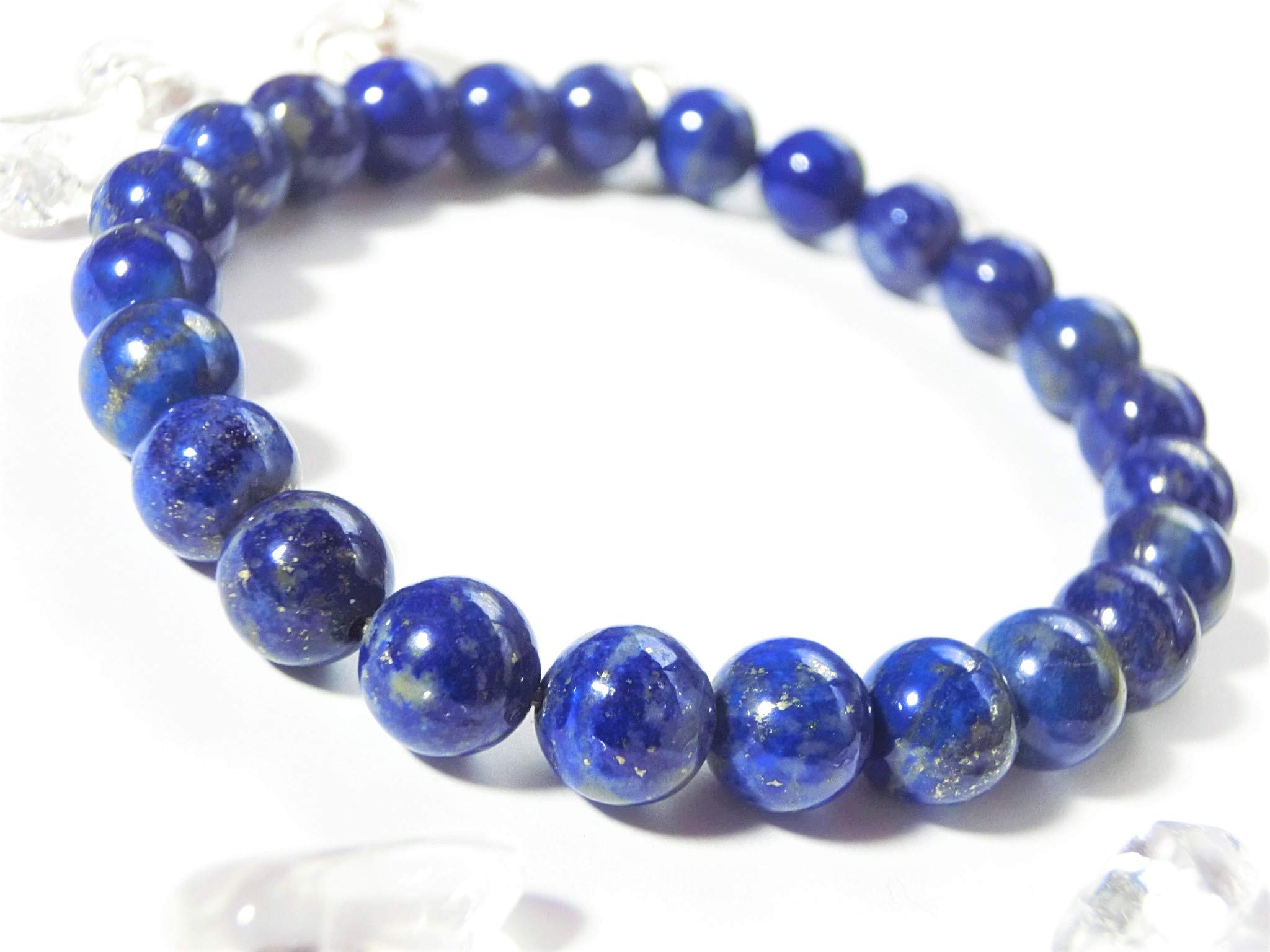 

Kanoishi good Wear genuine lapis lazuli on your Lapis Lazuli Bracelet for Natural Power Stone Size Approximately 18cm [Bring luck! wrist!] Men, Stone,