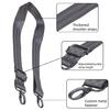 Ergonomic Shoulder Strap For Handbags Instrument 134cm Adjustable Length Rotating Clips Weight Distribution Support