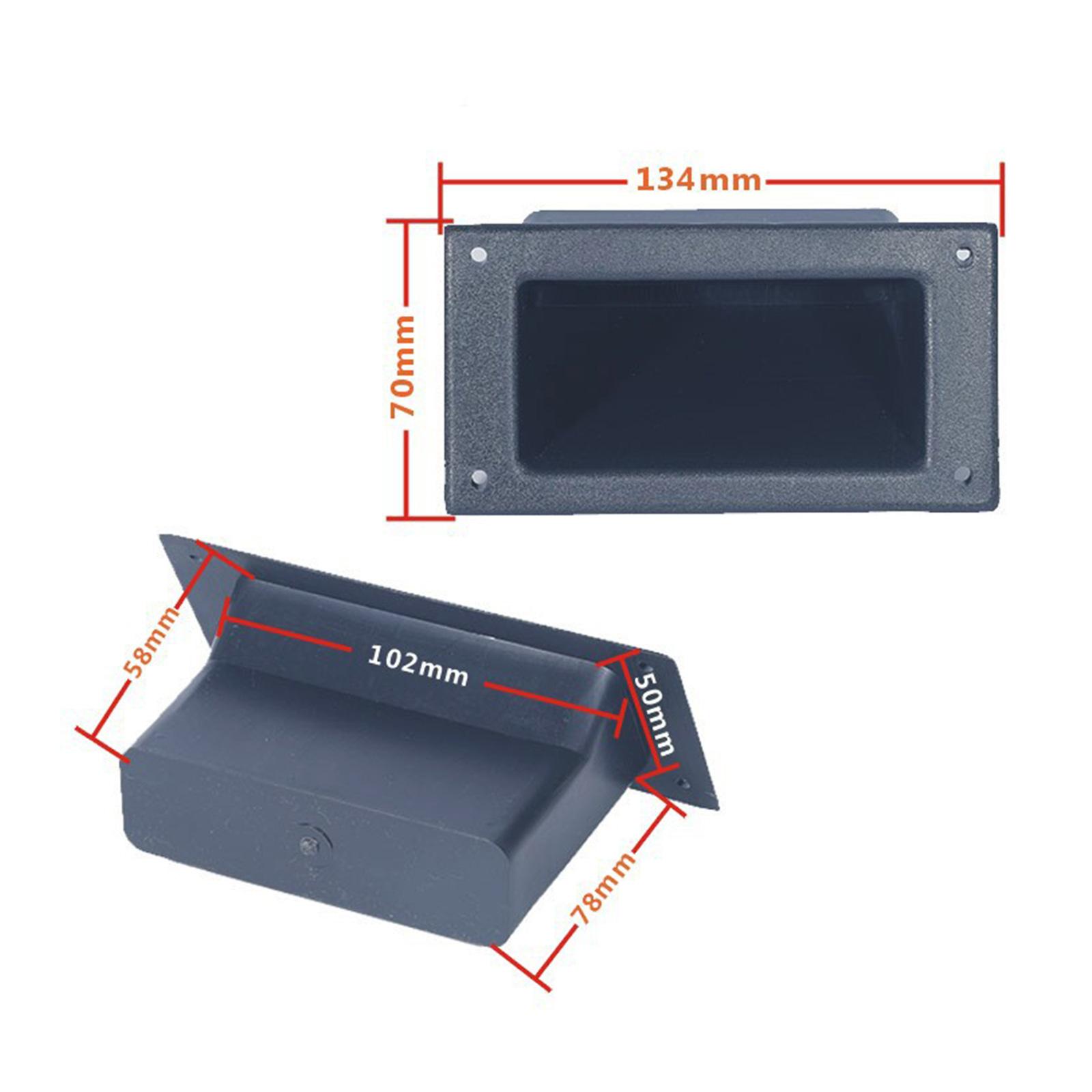 

Удобная утопленная ручка. Пластиковая ручка-держатель для удобства переноски и установки. В комплект входят винты. B