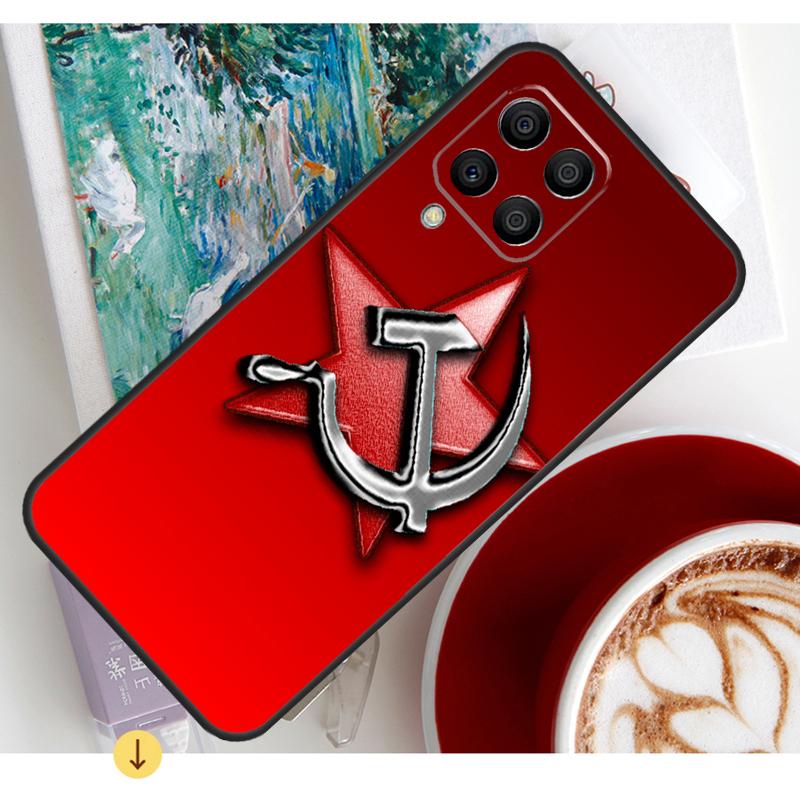 USSR Flag Soviet Union Case For Samsung Galaxy M54 M23 M20 M32 M52 M56 M16 M36 M34 M14 M35 M55 M15 M11 M31 M13 M53