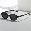 Fashion Small Oval Sunglasses Women Men Rivets Shades Retro Round Steampunk Luxury Sun Glasses Uv400 Protection Outdoor Eyewear