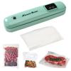 62kPa Vacuum Sealer Machine With Bag Cutter Vacuum Sealer with 10Pcs Seal Bags Food Vacuum Saver