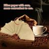 #4 Coffee Filters, Cone-Shaped, 8-12 Cups, Disposable Coffee Filter Paper for Smooth, Clean Taste, Pour-Over Coffee Makers (Natural, Unbleached, 4 U-S