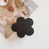 Korean Leather Flower Design Transparent Airbag Phone Stand