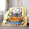 Custom Name Cat Love Flannel Blanket Throw Blanket Soft Warm Sofa Bed Decor Unique Gift