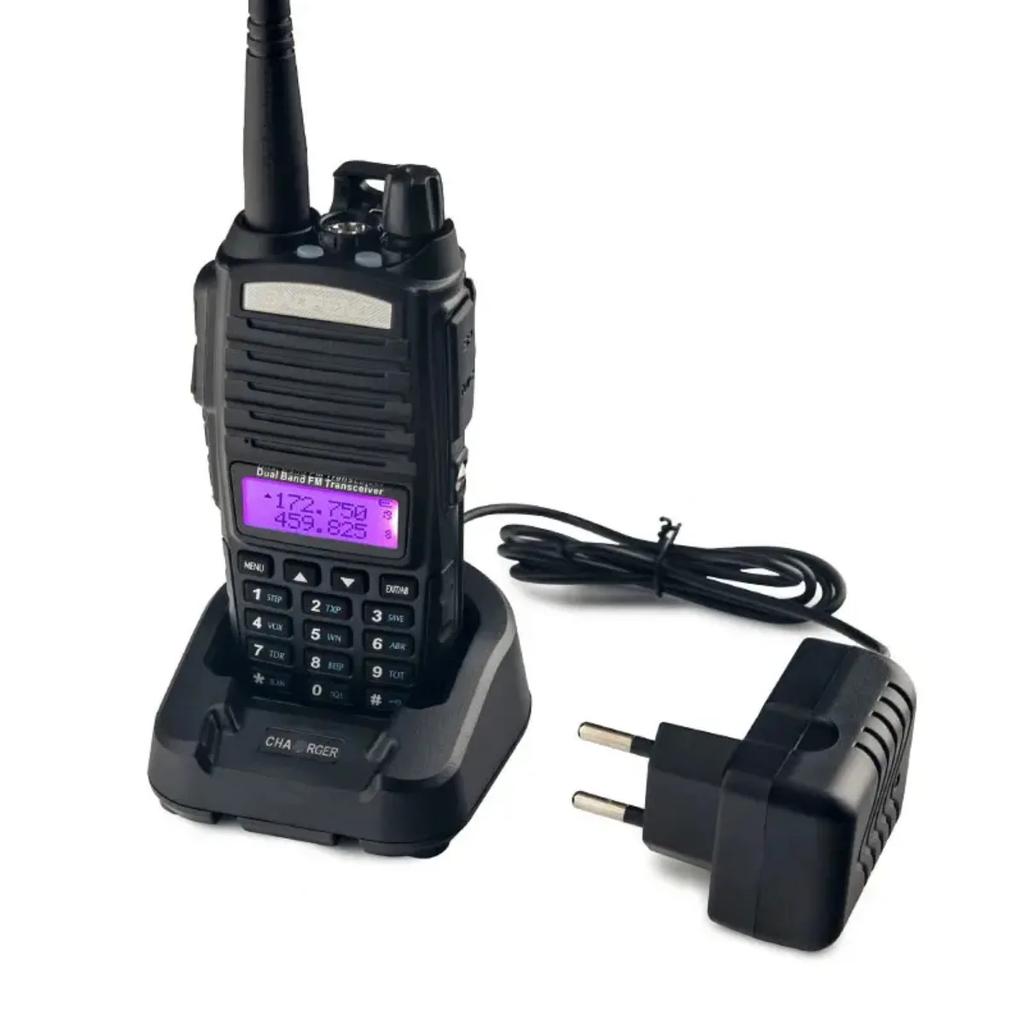 Practical Bestseller BAOFENG UV-82 Dual Band Walkie Talkie High Power Noise Reduction Long Range Portable Two Way Radio