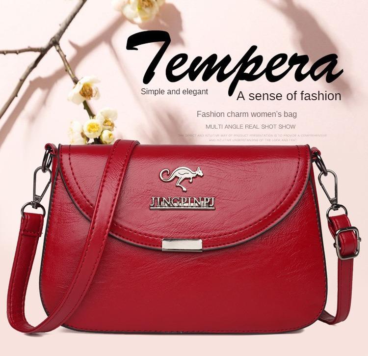 Damentasche, 2024 neu modisch, Damen-Schultertasche, weiche Lederstruktur, Mutter-Umhängetasche mit großem Fassungsvermögen, Damentasche