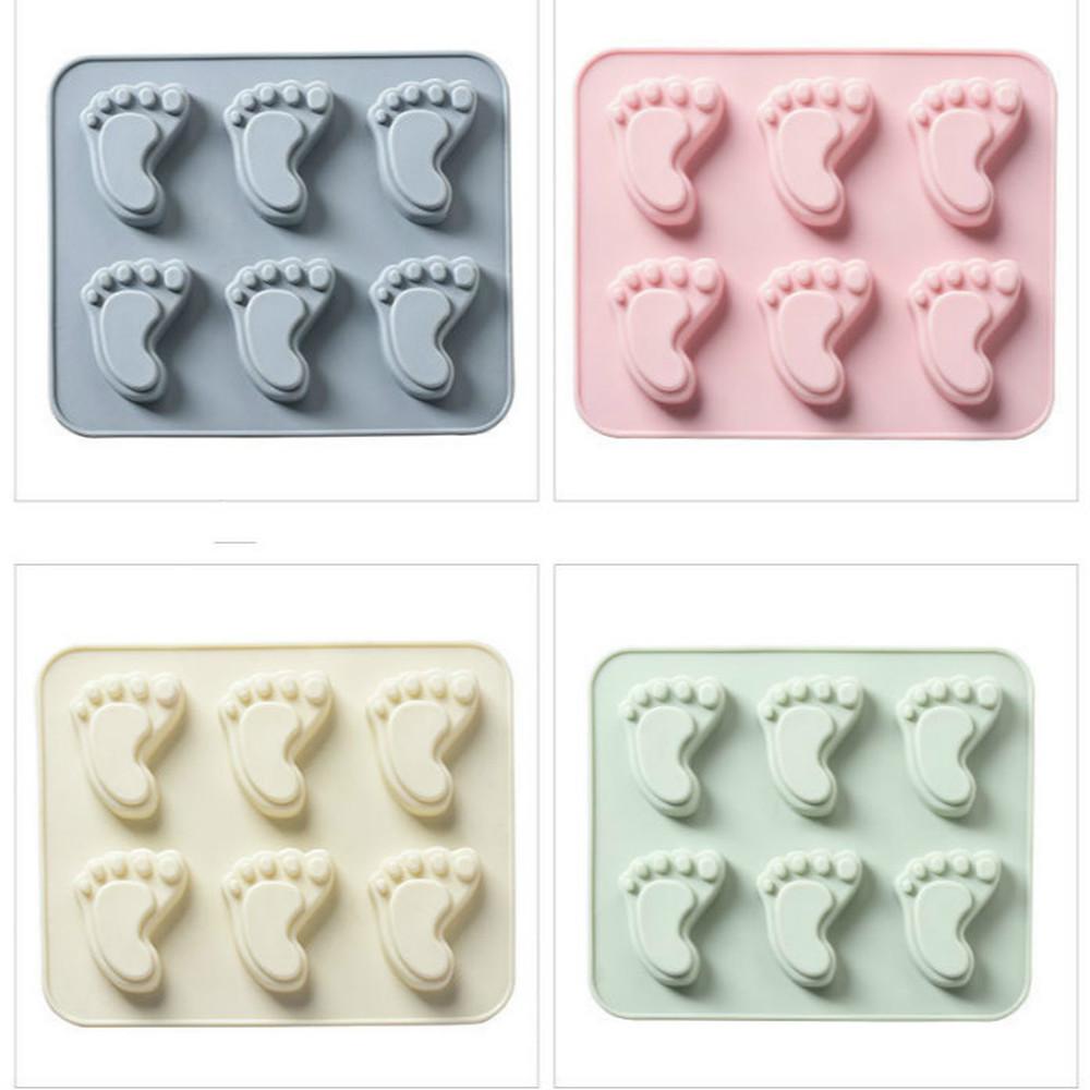 Silicone Cake Mold Small Ankle Shape Baking Mold Baking Pan Handmade Soap Mold