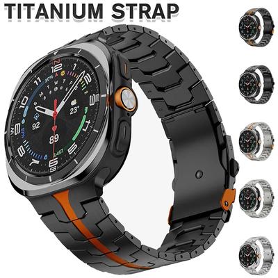 Titanium Luxury Strap for Samsung Galaxy Watch Ultra 47mm Band for SAMSUNG ULTRA GALAXY 47MM Men Watchband Galaxy Ultra Bracelet