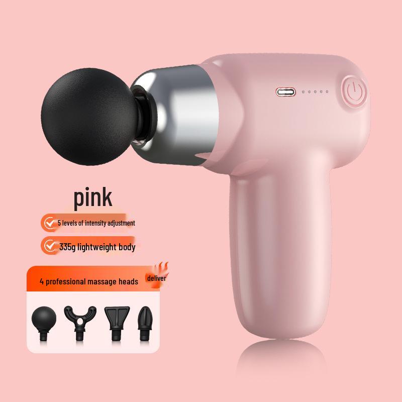 MINI USB Muscle Relaxation Massage Gun - Silent Vibration Fitness Equipment