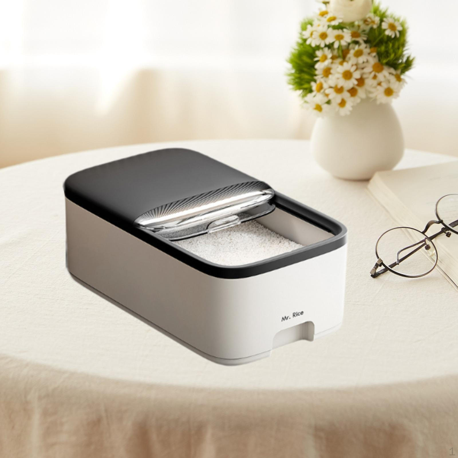 

И решение для хранения зерна в организованной кладовой на кухне L