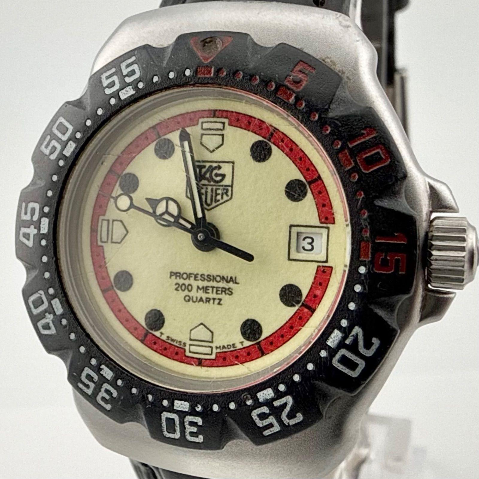 Used TAG HEUER 371.508 Formula 1 Ladies Watch Quartz Working Item Battery Replaced [T441]
