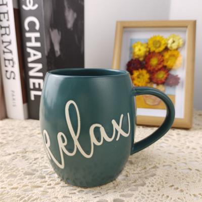 Cani ceramice unice și creative în stil retro, cești de cafea și căni de ceai pentru uz casnic