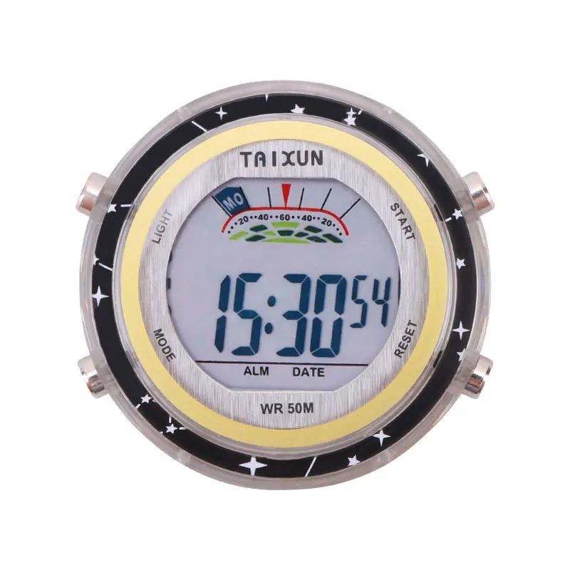 Motorcycle Bike Clock Universal Waterproof Bike Handlebar Clock Mount Watch Stainless Steel Luminous Clock Motorcycle Accessorie