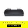 For Tesla 2023 Model 3 Model Y Central Control Armrest Glasses Pocket Accessories 2023 Glasses Case Silicon Storage Casket