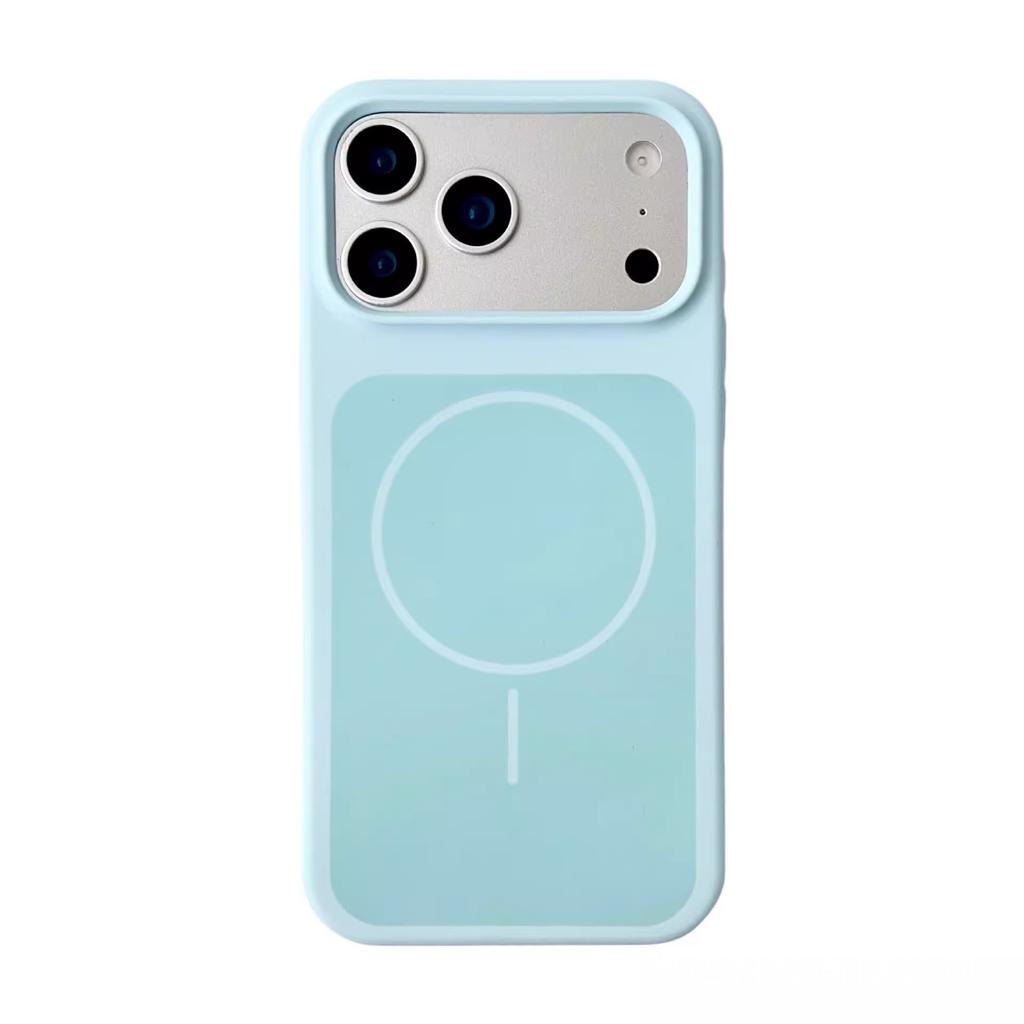 Applicable to iphone11Promax two-color liquid thin ring magnetic mobile phone case Apple 11 all-inclusive silicone protective case