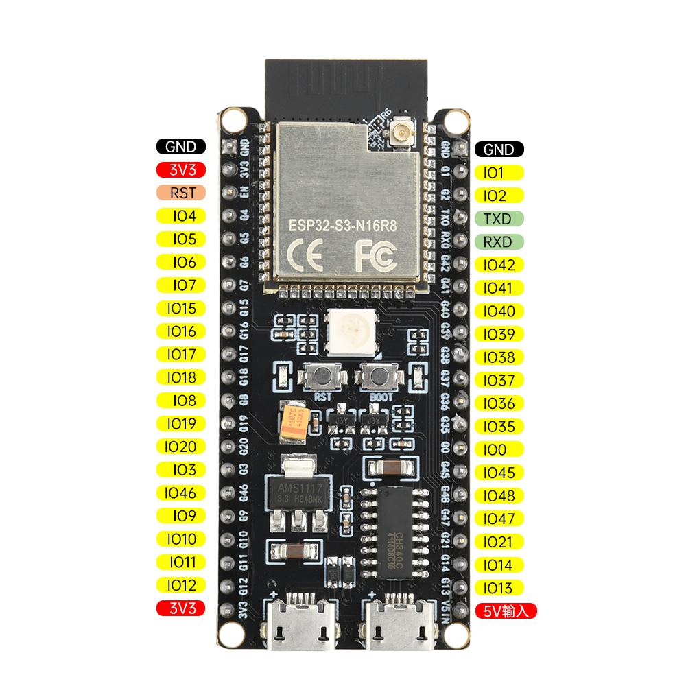 ESP32-S3-N16R8 Core Development Board WiFi Bluetooth Development Board