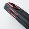Magnetic Ring With Red Circle Lens Heightened protect Case For IQOO Z11 Turbo Z10 Turbo Pro + vivo IQOO 15 13 Slim Back Cover
