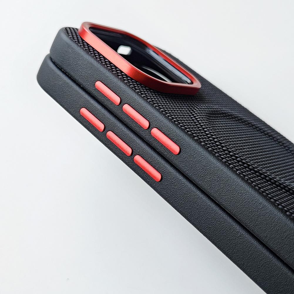 Magnetic Ring With Red Circle Lens Heightened protect Case For IQOO Z11 Turbo Z10 Turbo Pro + vivo IQOO 15 13 Slim Back Cover
