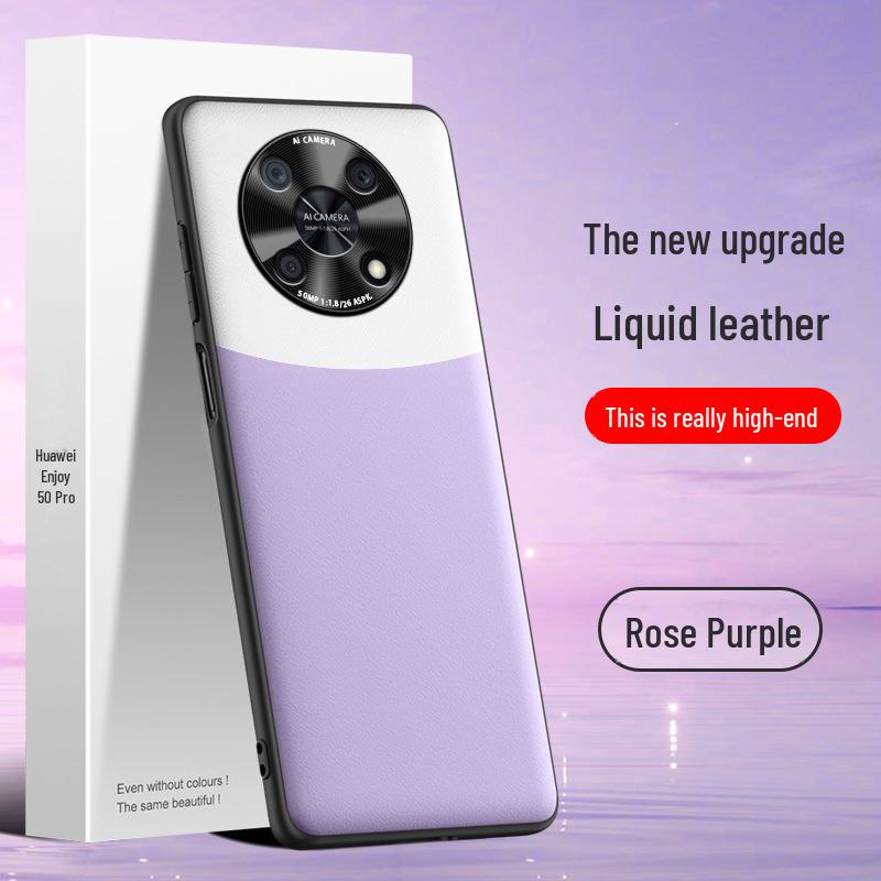 

Защитный чехол из жидкой кожи для Huawei Enjoy 50pro, защита от падения, цельная поставка. Huawei Enjoy 50pro