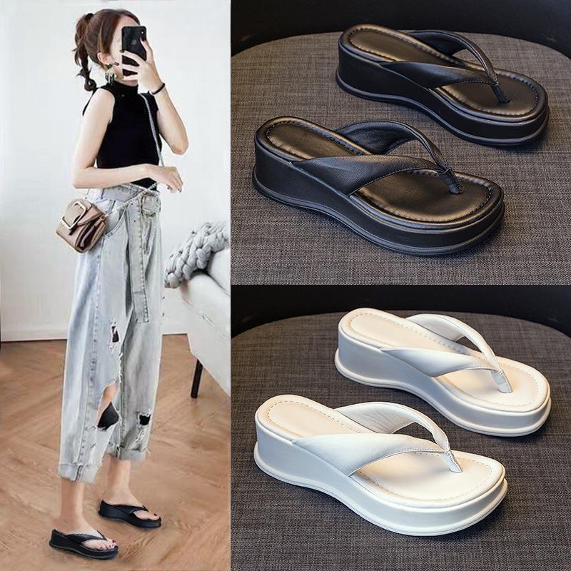 Slippers women's shoes summer sandals year new platform fashion Internet celebrity super fire sports fairy cool slippers