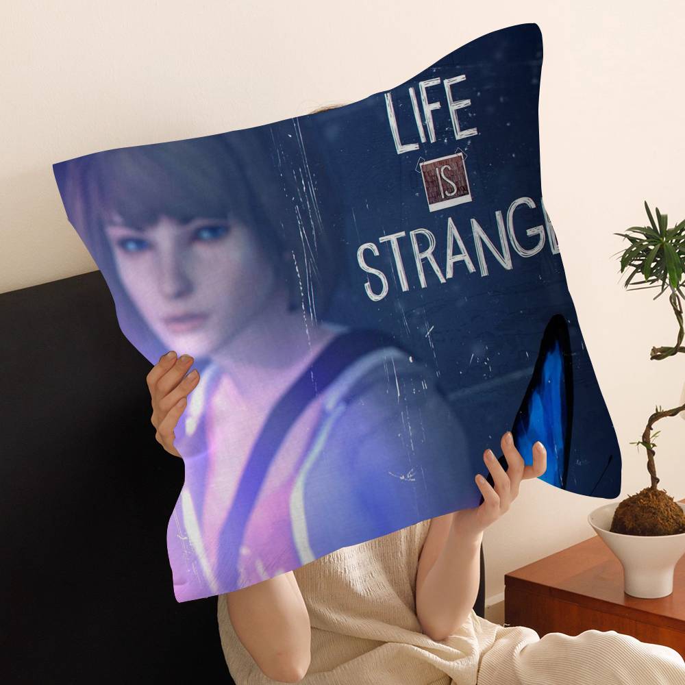 Indie Game Life Is Strange Personalized Pillow Cover Kids Bedroom Wild Party Decor Pillowcase kid Birthday shower Gift
