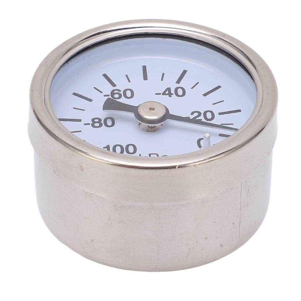 Vacuum Pressure Gauge 1 8in Stainless Steel Dial Liquid Filled Pneumatic Component