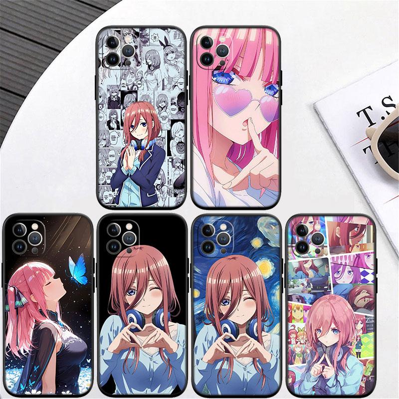 Miku Nino Itsuki Nakano Phone Case for Samsung Galaxy S20 S21 Ultra FE Plus A26 A30 A30S A31 A52 A42 A50 A50S