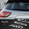 DSYCAR 1Pcs Metal 3D AWD Car Side Fender Rear Trunk Emblem Badge Sticker Decals Suit for Universal car,car decoration stickers