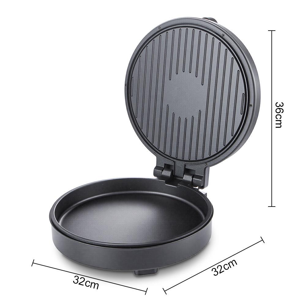 RAF Electric Non-Stick Pizza Oven & Griddle for Sandwiches, Pancakes, and Breakfast Grilling