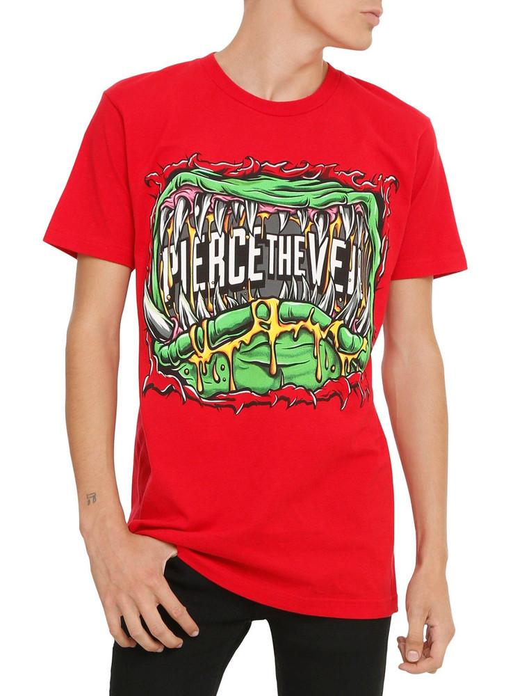 

Pierce The Veil Monster Mouth TShirt Unisex Full Size PNA_148 Unisex T-Shirt XXXL