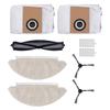 Vacuum Accessories Kit Main Brush Side Brush Filter Mesh Mop Pad Robot Vacuum Cleaner Replacement Parts for VIOMI Alpha