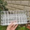 A03F-Deepened And Thickened Acrylic Lipstick Storage Box Transparent 36-Compartment Cosmetic Display Rack Lip Gloss Holder