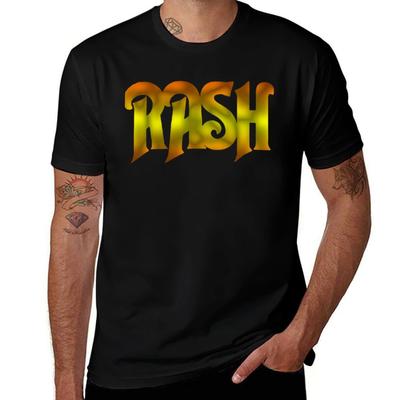 Logo Band Music RASH BAND Classic T-Shirt Casual Graphic Print Tee