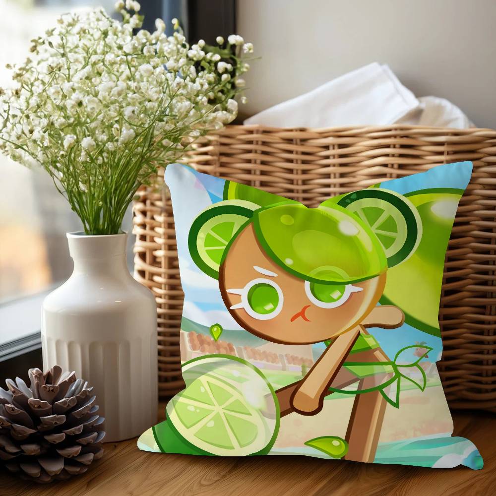 Game C-Cookie R-Run Pillow Cushion Cover Pillowcase Living Room Sofa Home Decor Customized