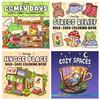 Creative Diy Coloring Book Cartoon Funny Children Graffiti Notebook Cute Coloring Book Drawing Book Adult Relaxation Supplies