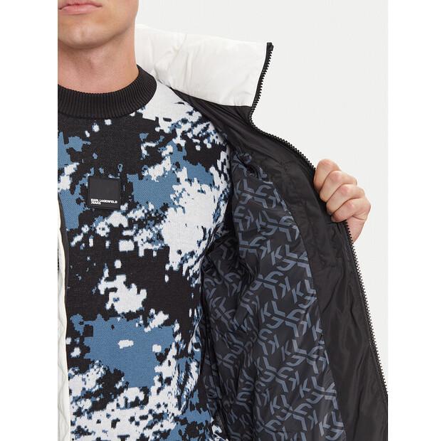 Winter Jacket Karl Lagerfeld Jeans A3M15034, Black, Standard Fit