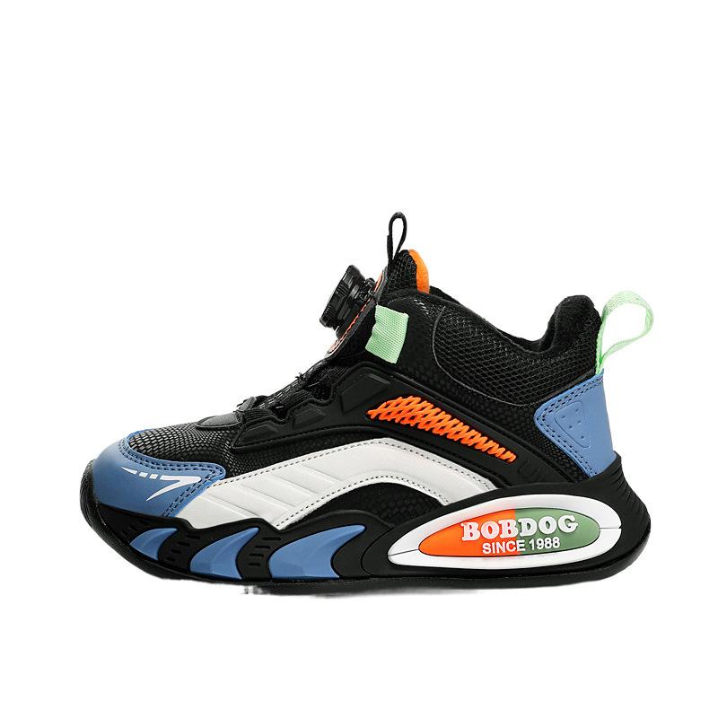 Fleece Warm Large Cotton Girls Leather Cotton Shoes 2025 Trendy Men's Autumn and Winter New Two Cotton Shoes Children's Shoes