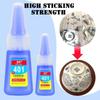401 Glue Instant Fast Adhesive 40ML Bottle Stronger Super Glue Multi-Purpose Fix Super Strong Liquid Colorless Adhesive Glue