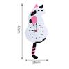Nordic Cat Wagging Tail Wall Clock Stylish Durable Wall Hangings Clocks for Living Room