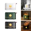 Simulated Flame Humidifier Aromatherapy Diffuser Quiet for Home