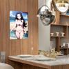 Aluminum Metal Sign of 1pc Anime Chars, Vertical Vintage Piece. A Waterproof Home Decor, Perfect As Frameless Photo Wall Display