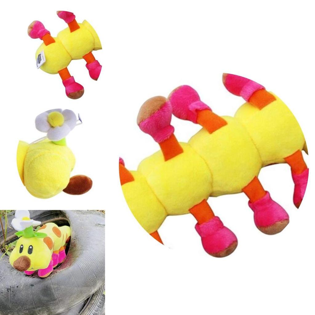 Aa Super Mario Caterpillar Plush Toy Animal Doll, Soft And Comfortable, Great Gift And Decoration, 28-30cm Height