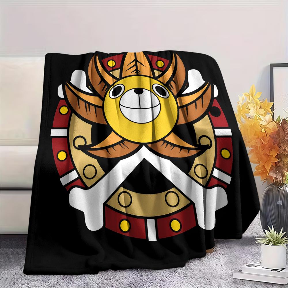1 Pezzo Coperta in Flanella con Stampa Cartone Animato, Alta Qualità Confortevole per Tutte le Stagioni, Decorazione per la Casa, Calore e Comfort, Perfetta per Regalo di Natale Compleanno